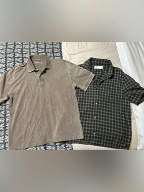 Two Collared Hollister Men’s Shirts